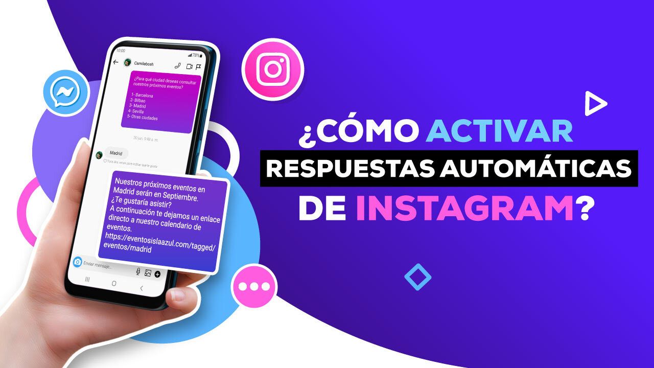 ¿Cómo activar respuestas automáticas en Instagram?