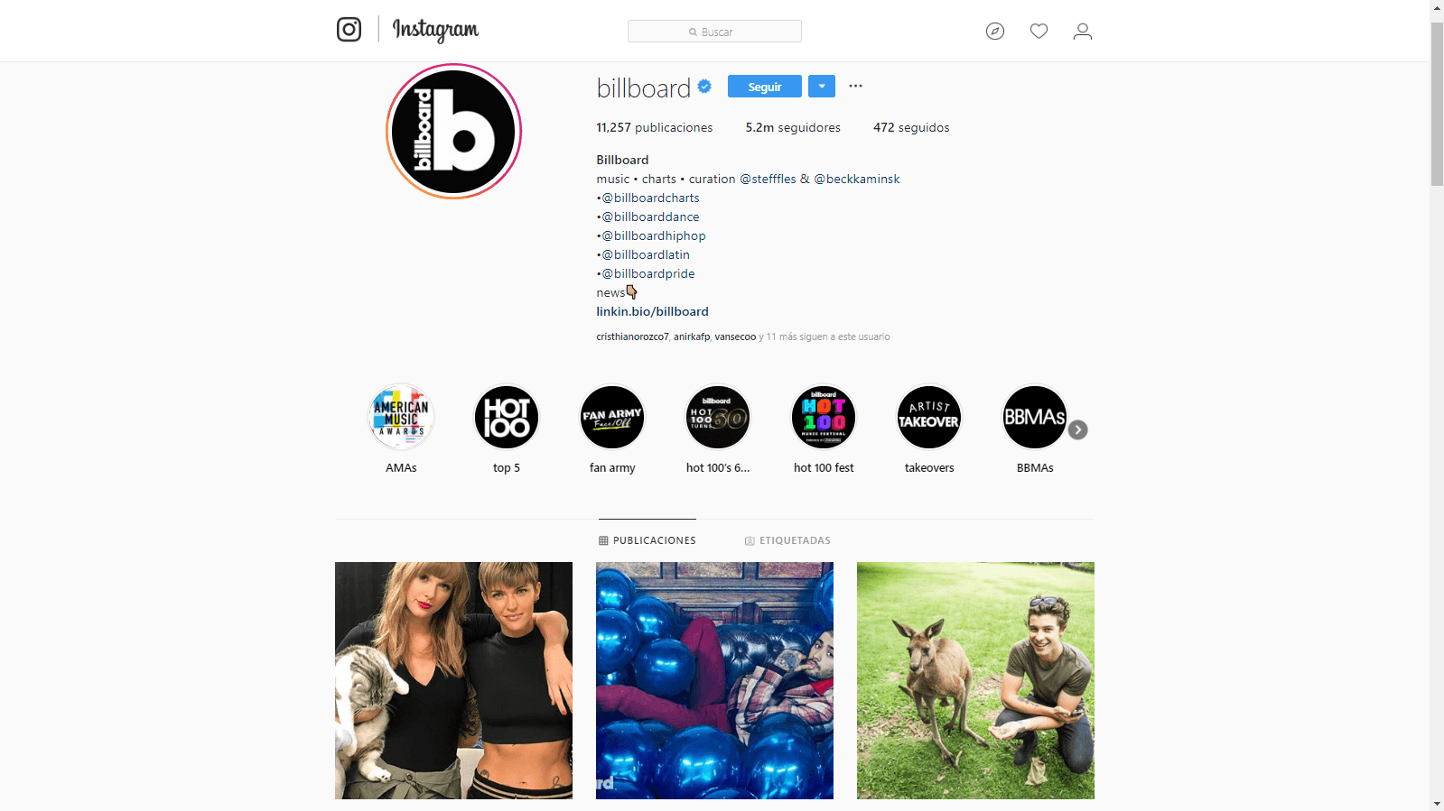 las mejores cuentas de Instagram para entretenerse
