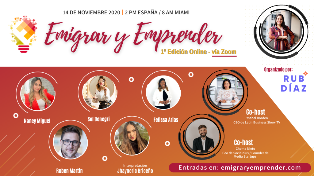 Emigrar y Emprender Online 2020