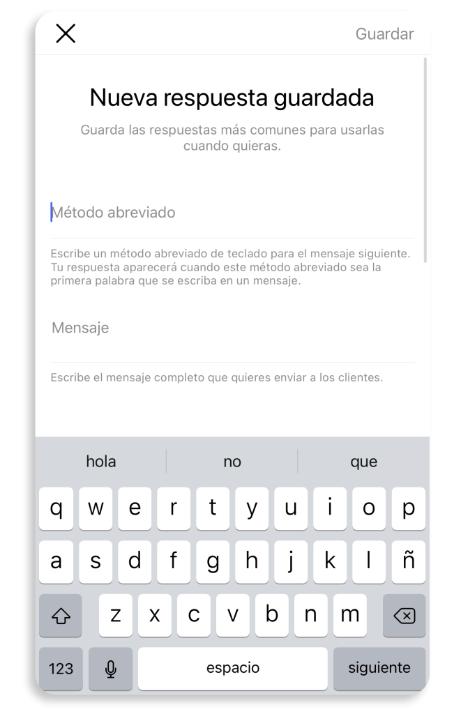 Pasos para activar respuestas automaticas